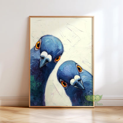 Whimsical Pigeons