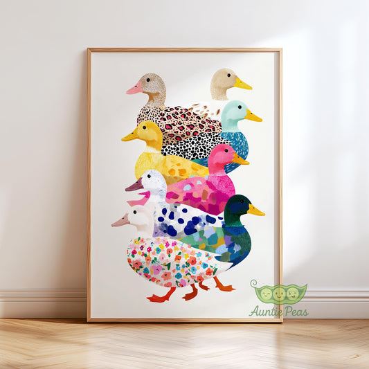 Colorful Duck Stack