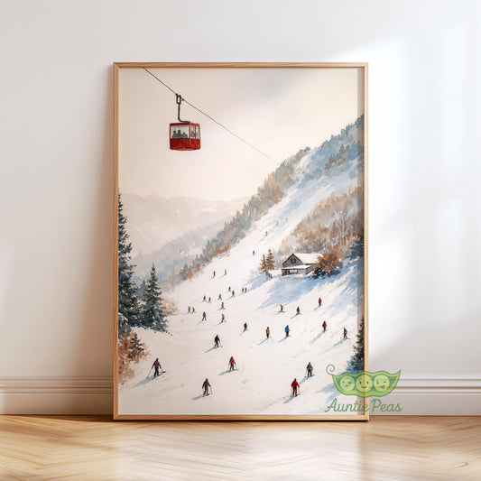 Vintage Ski Slope