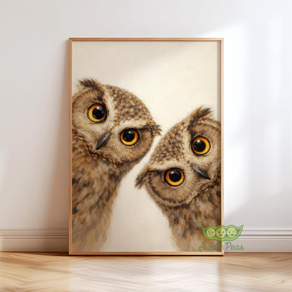 Whimsical Owls