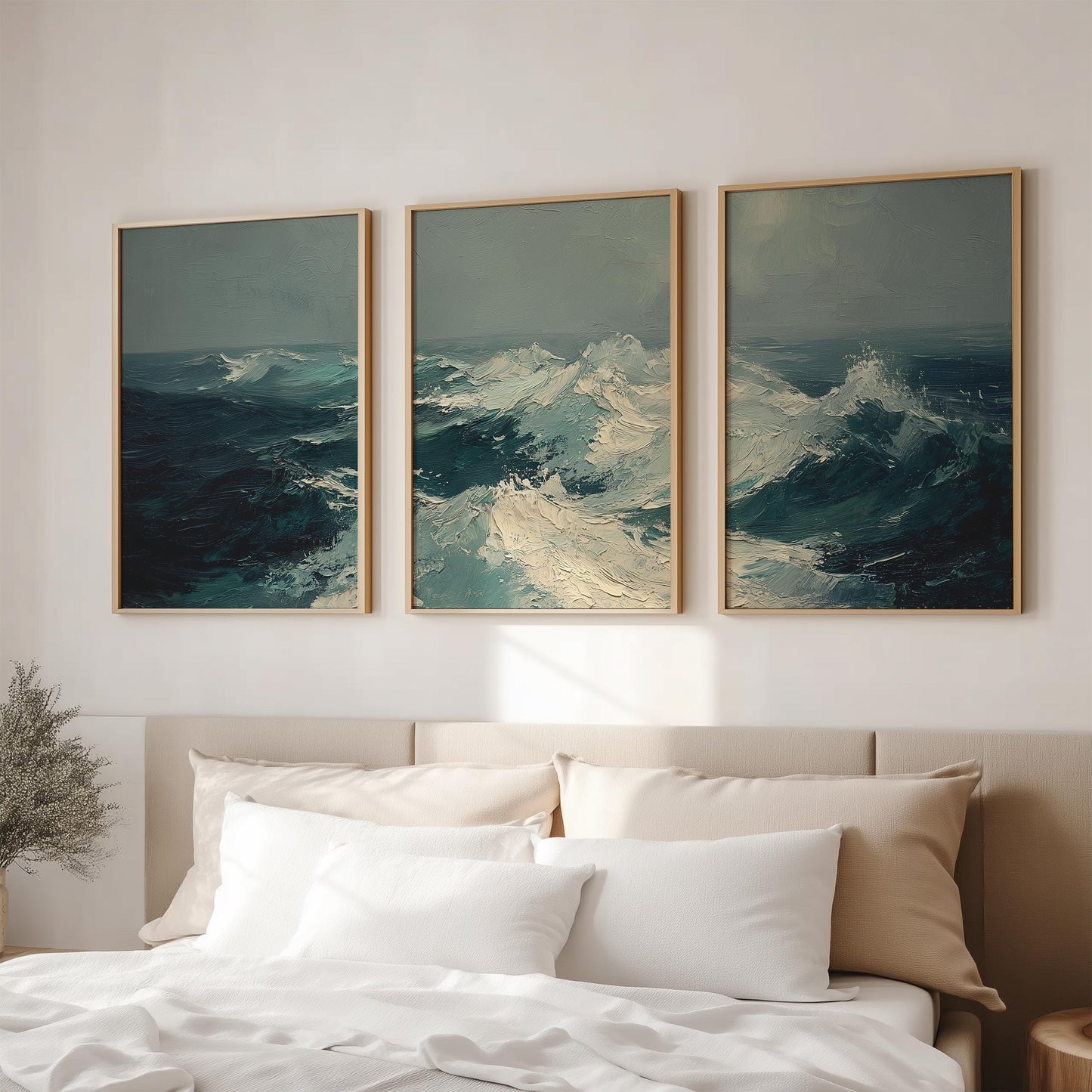 Ocean Waves Set of 3