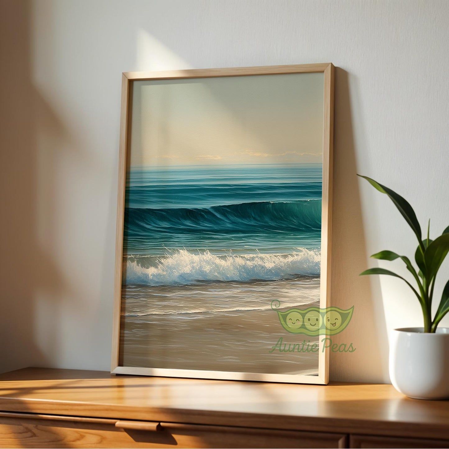 Set of 3 Coastal Beach
