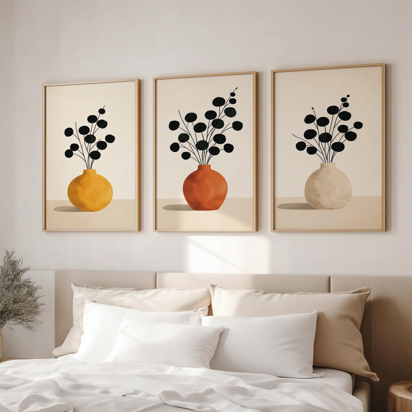 Set of 3 Vase Wall