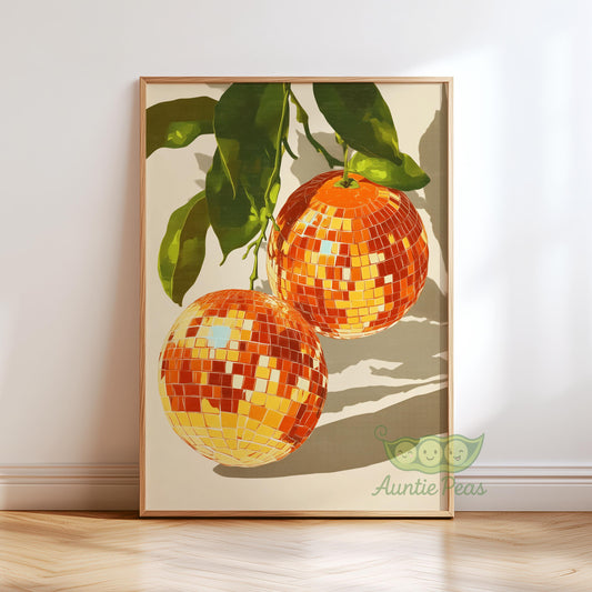Retro Disco Oranges