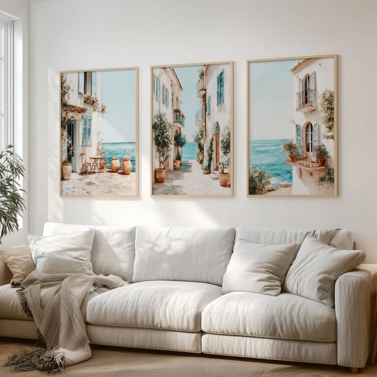Italian Coastal Set of 3