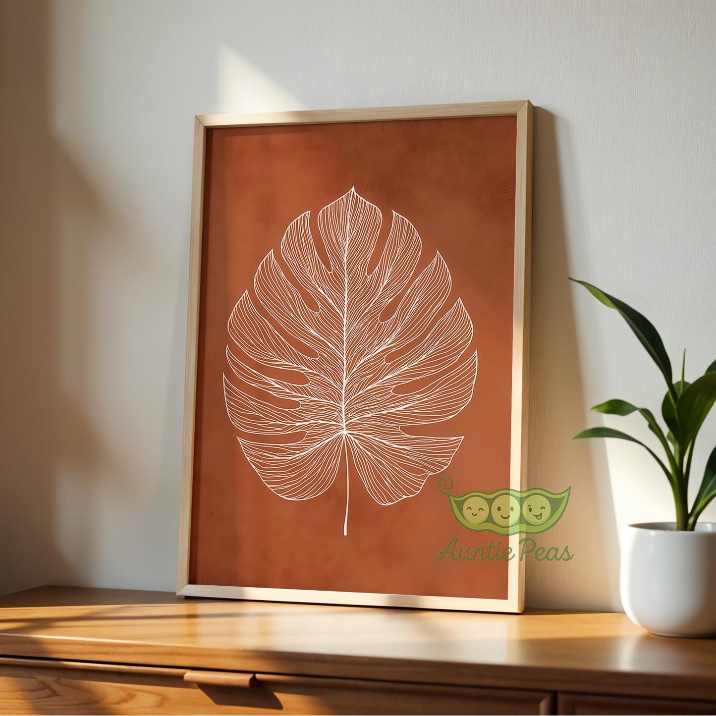 Botanical Line Art Set of 3