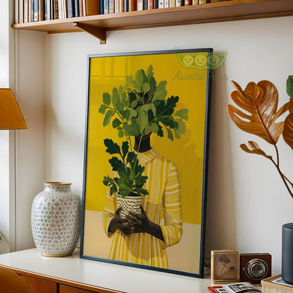 Afrocentric Plant Woman