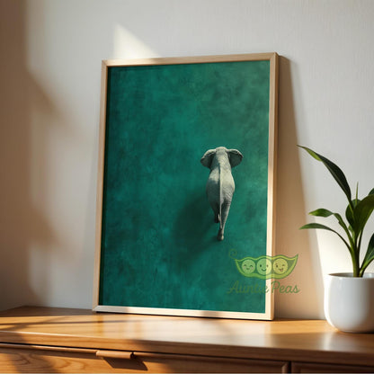 Emerald Green Elephant