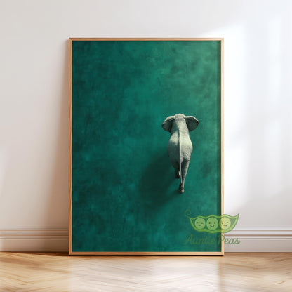 Emerald Green Elephant