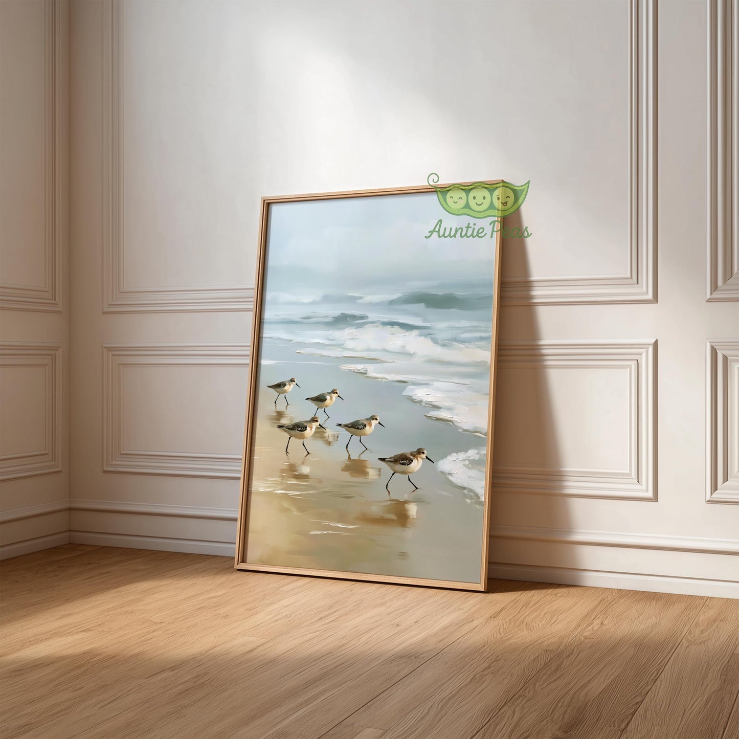 Framed Sandpiper Beach