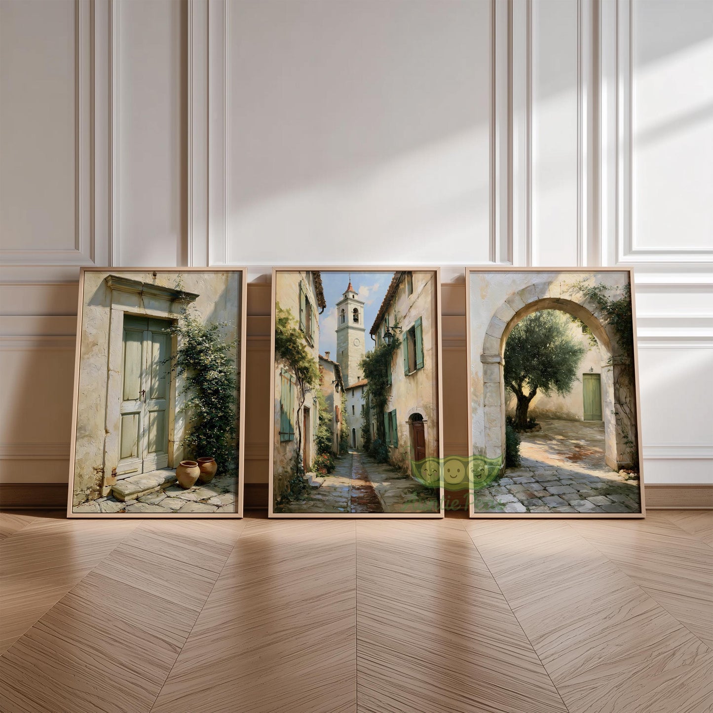 Set of 3 Mediterranean Wall Art
