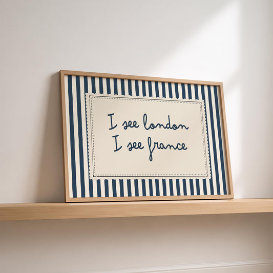 Framed I See London I See France